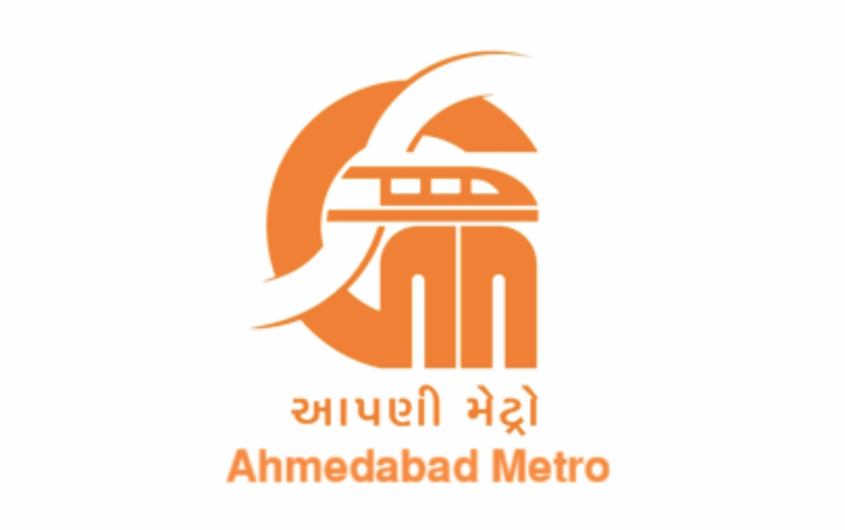 Ahmedabad Metro Logo - Public Transportation System